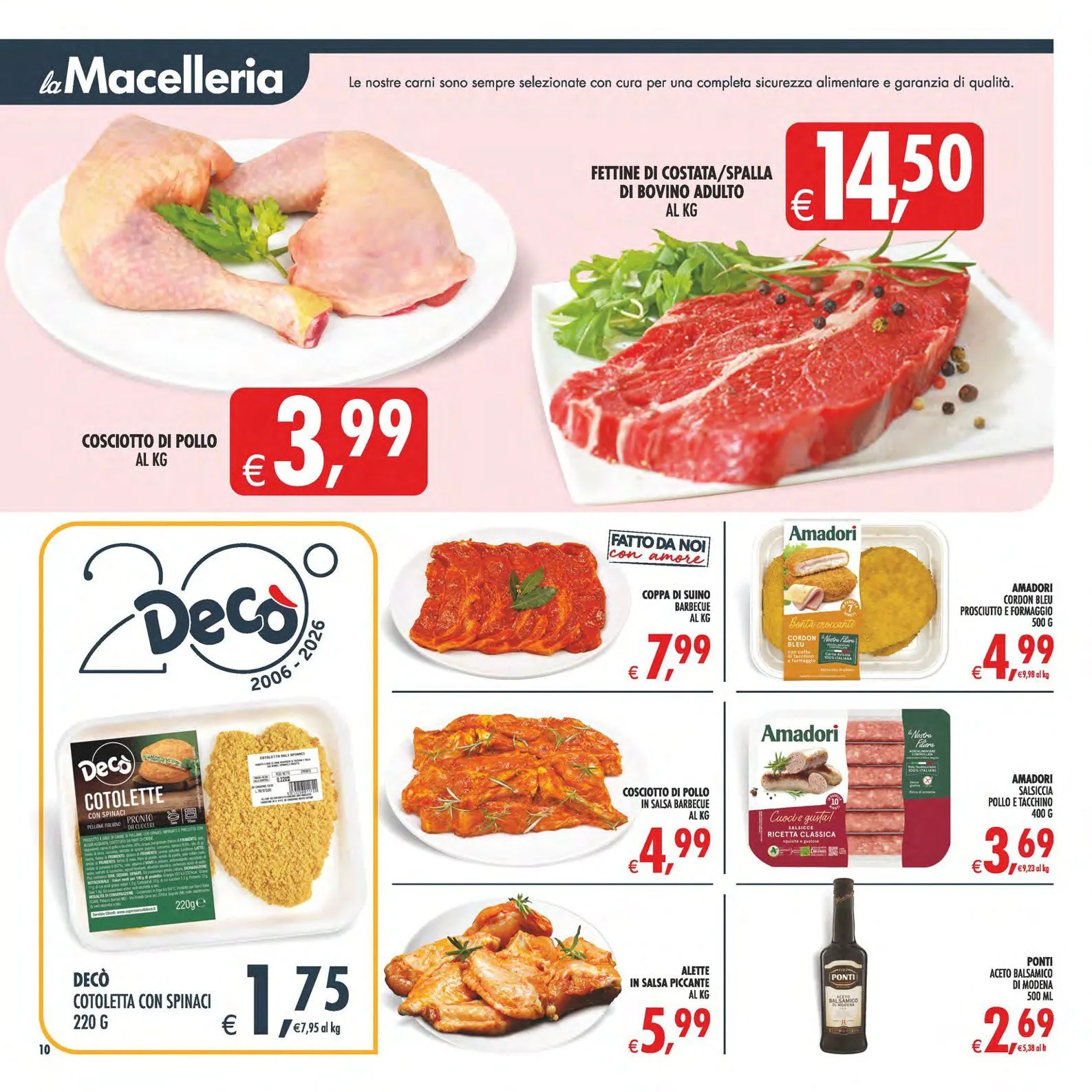 Volantini Deco Supermercati da 17 aprile a 23 aprile di 2026 - Pagina del volantino 12