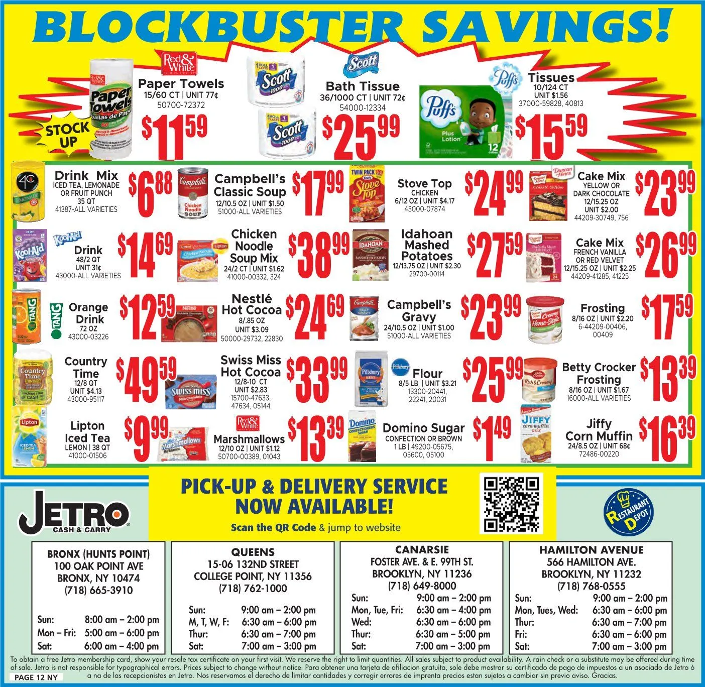 Weekly ad Jetro Sales from November 26 to December 11 2025 - Page 12