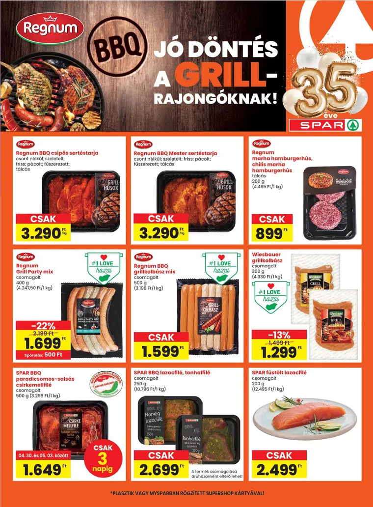 Katalógus SPAR legfrissebb ajánlatai április 30.-tól május 6.-ig 2026. - Oldal 12