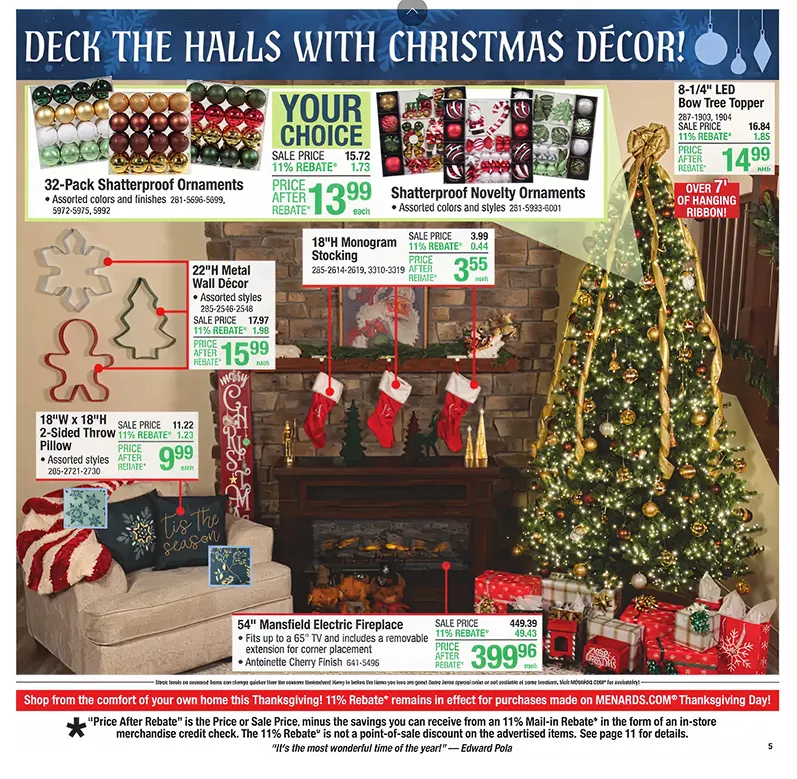 Weekly ad Menards Black Friday Sale from November 27 to November 30 2025 - Page 11