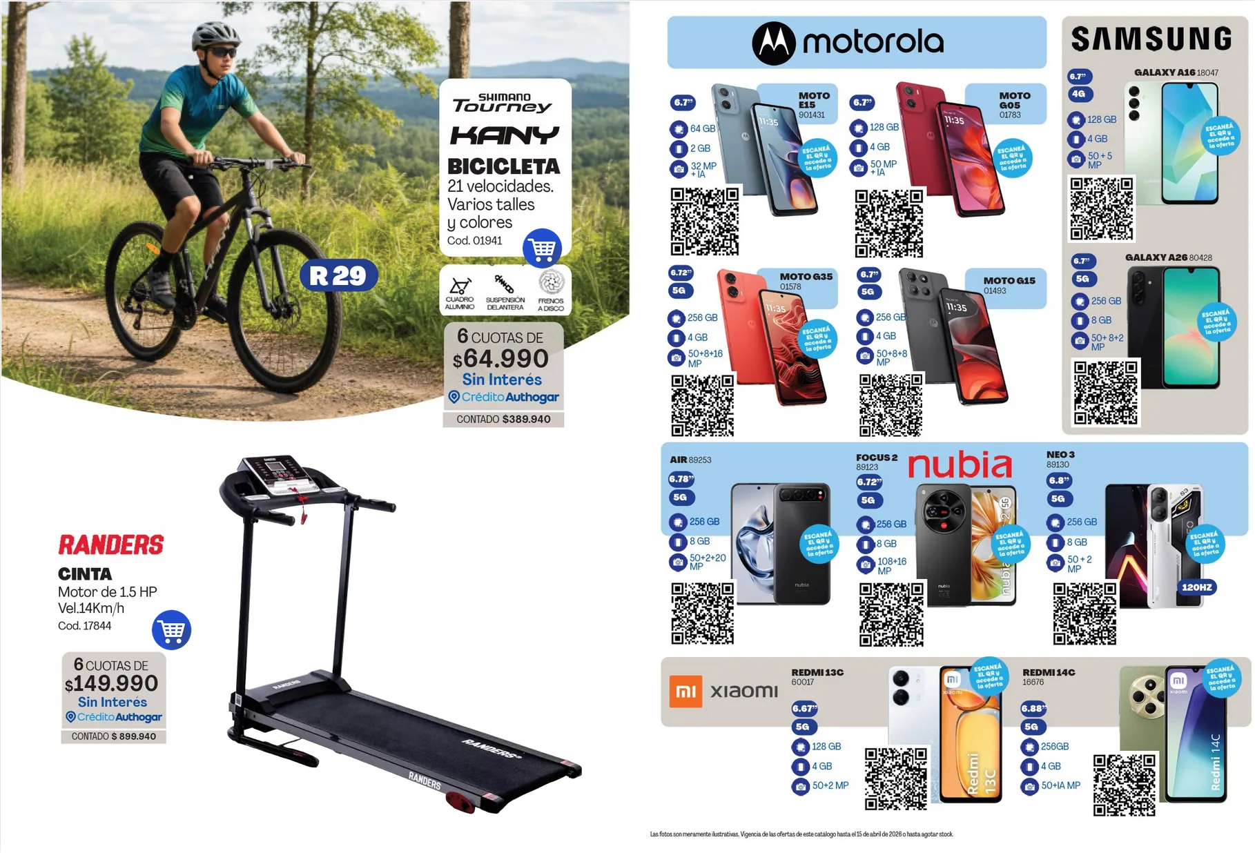 Ofertas de  Authogar Ofertas 1 de abril al 30 de abril 2026 - Página 12 del catálogo