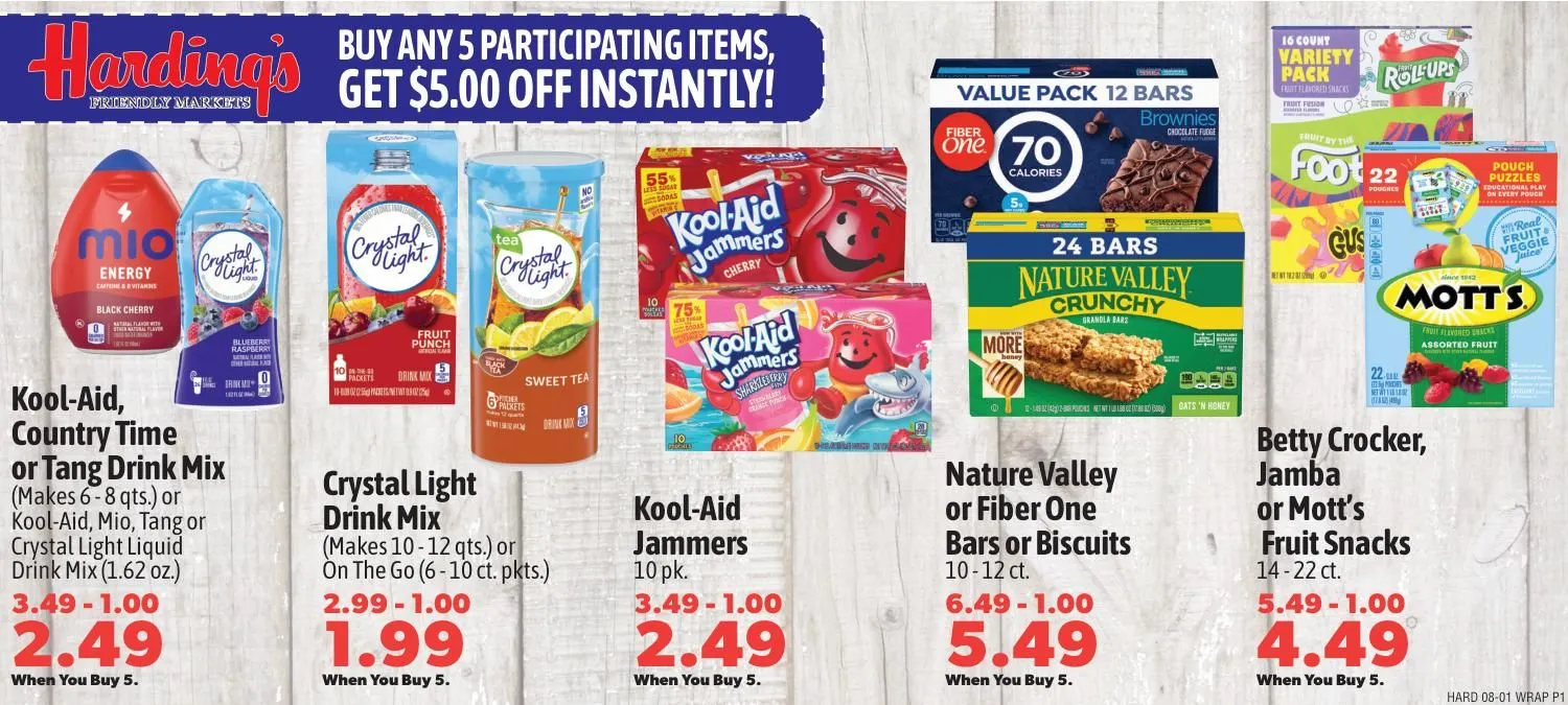 Weekly ad Harding's Markets Sales from August 1 to August 7 2025 - Page 10