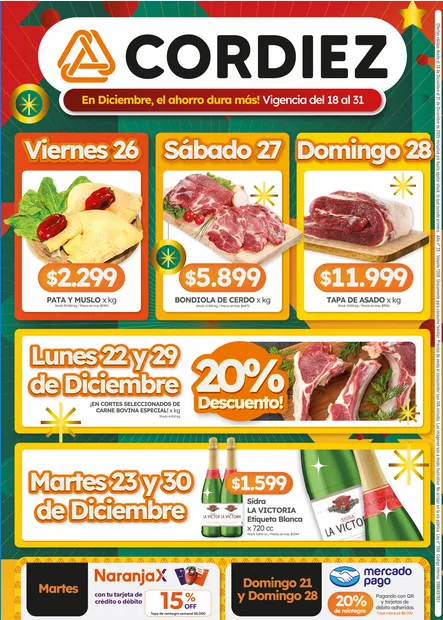 Ofertas de Cordiez Ofertas 18 de diciembre al 31 de diciembre 2025 - Página 12 del catálogo