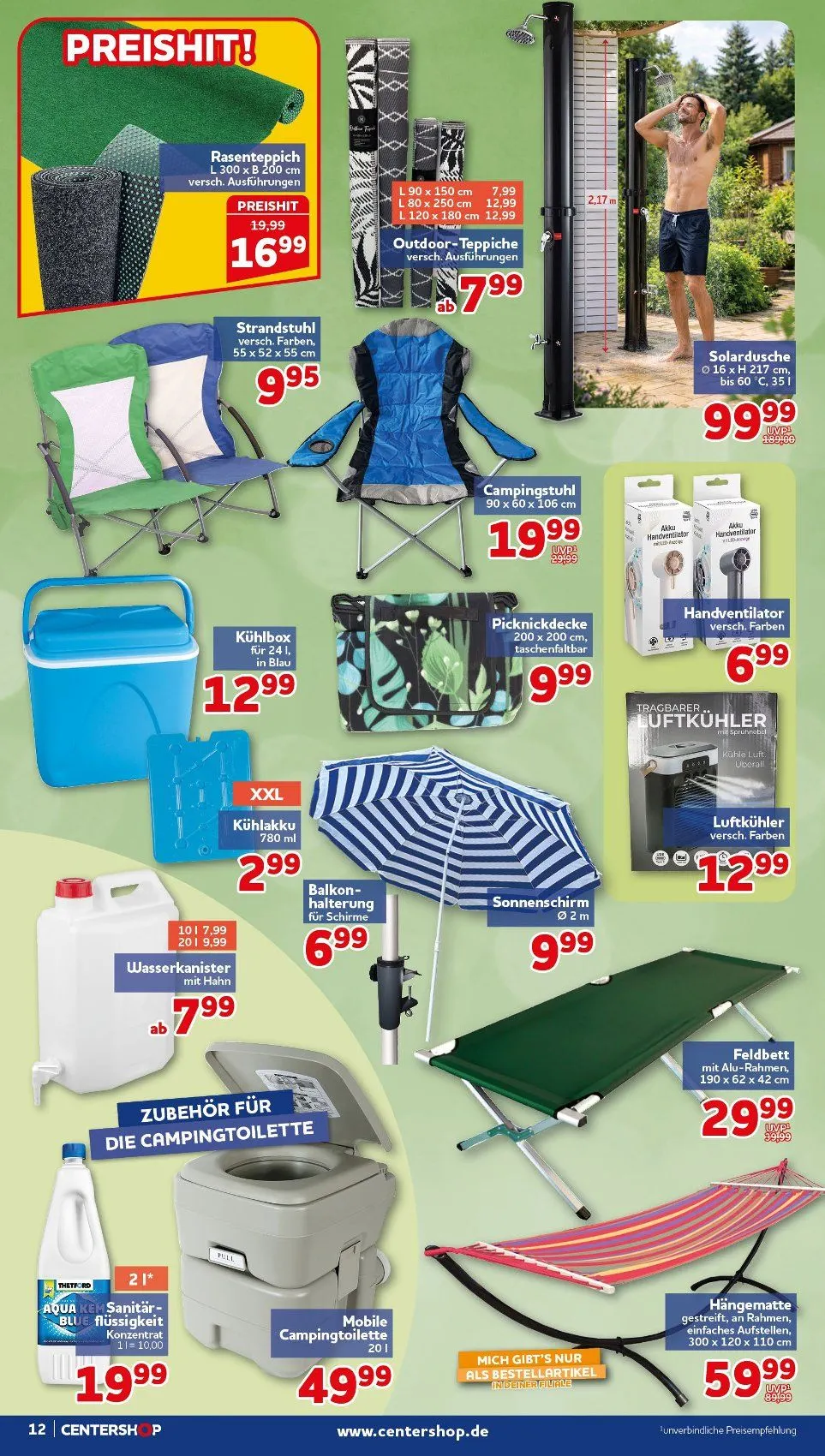 CENTERSHOP Angebote von 11. Mai bis 16. Mai 2026 - Prospekt seite 12