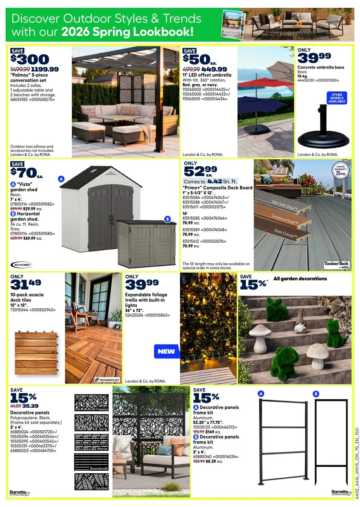 RONA Sales from May 8 to May 13 2026 - flyer page 12