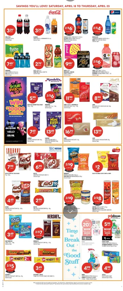 Shoppers Drug Mart Sales from April 18 to April 23 2026 - flyer page 7