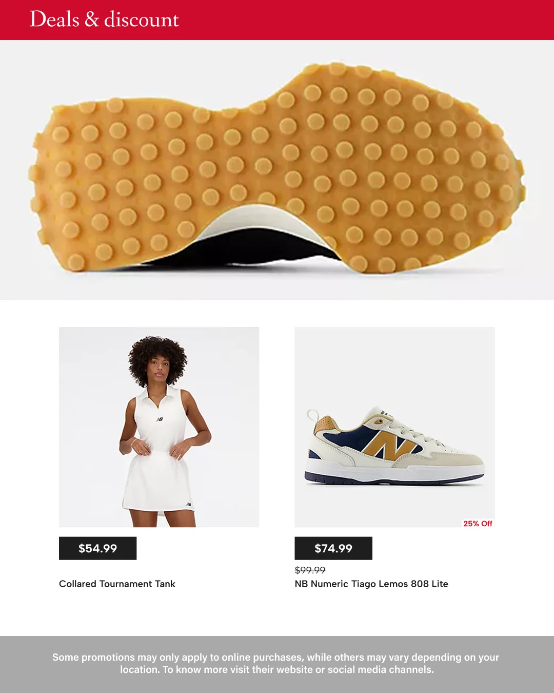 Weekly ad  New Balance Sales from April 15 to May 4 2026 - Page 12