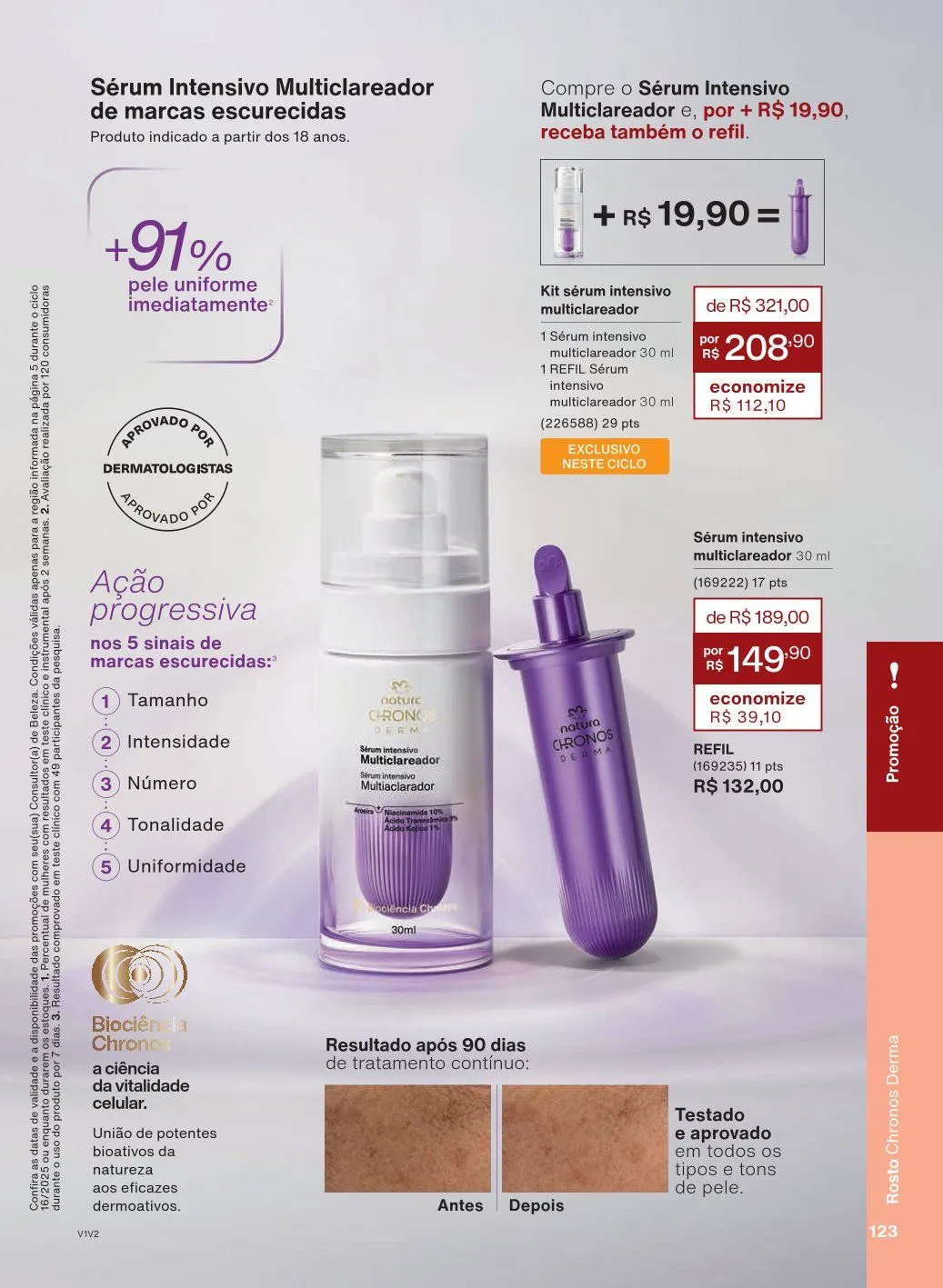 Encarte de Natura Ofertas 1 de outubro até 31 de outubro 2025 - Pagina 123