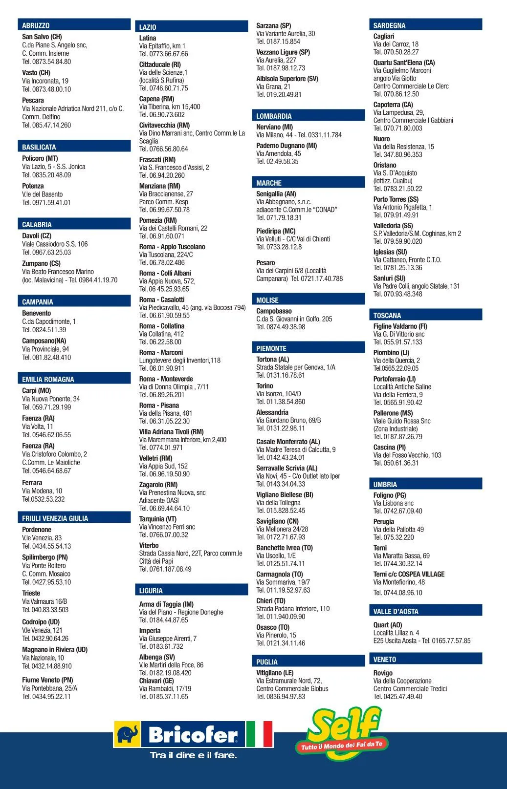 Volantini Bricofer da 6 maggio a 18 maggio di 2026 - Pagina del volantino 124