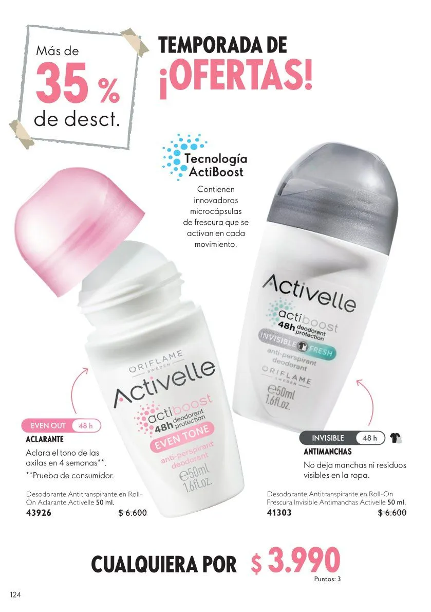 Catálogo de Oriflame Ofertas 11 de julio al 31 de julio 2026 - Página 124