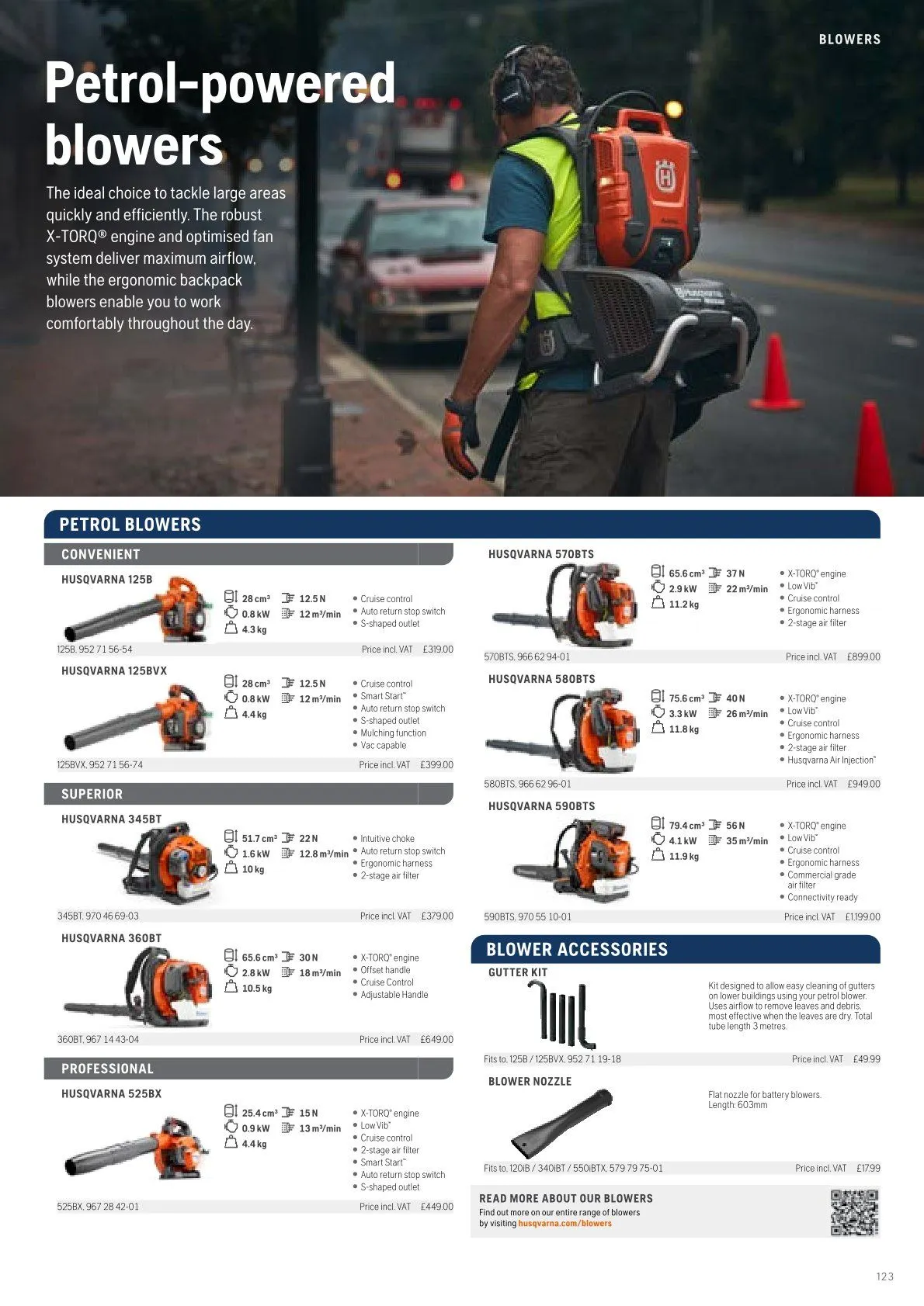 Husqvarna catalogues  von 13. Februar bis 28. Februar 2026 - Flugblätt seite  125