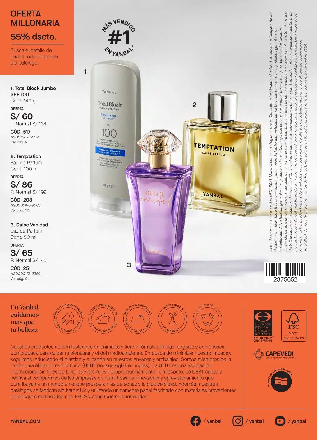 Catalogo de Yanbal Ofertas 3 de enero al 31 de enero 2026 - Pag 126