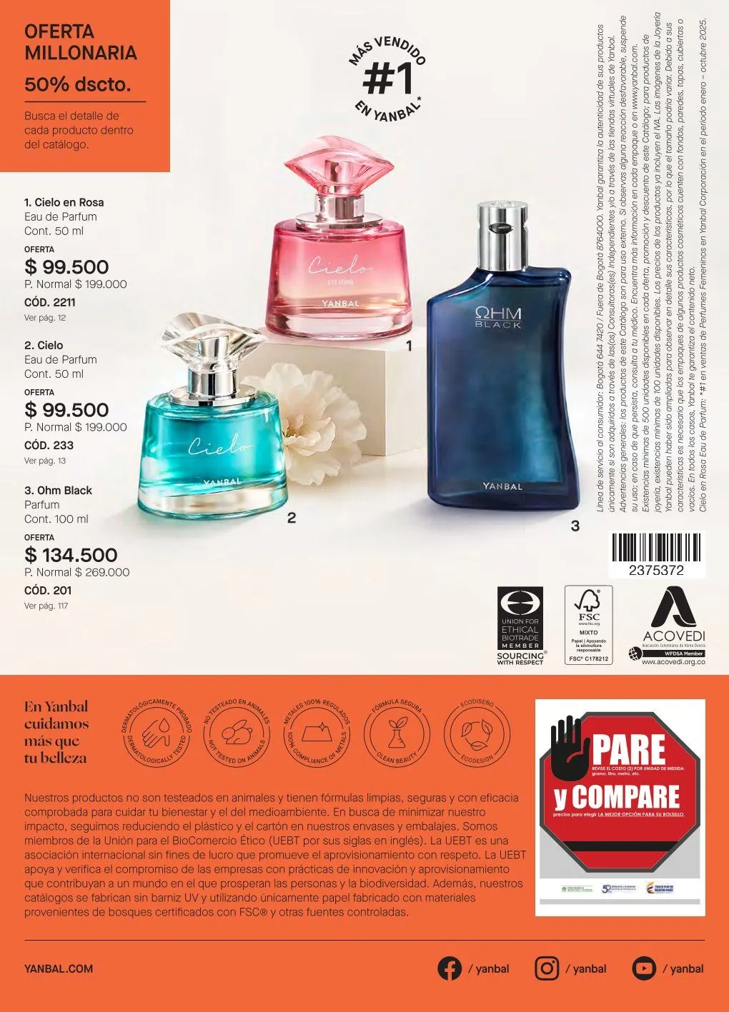 Catalogo de Yanbal Ofertas 28 de marzo al 24 de abril 2026 - Pag 126