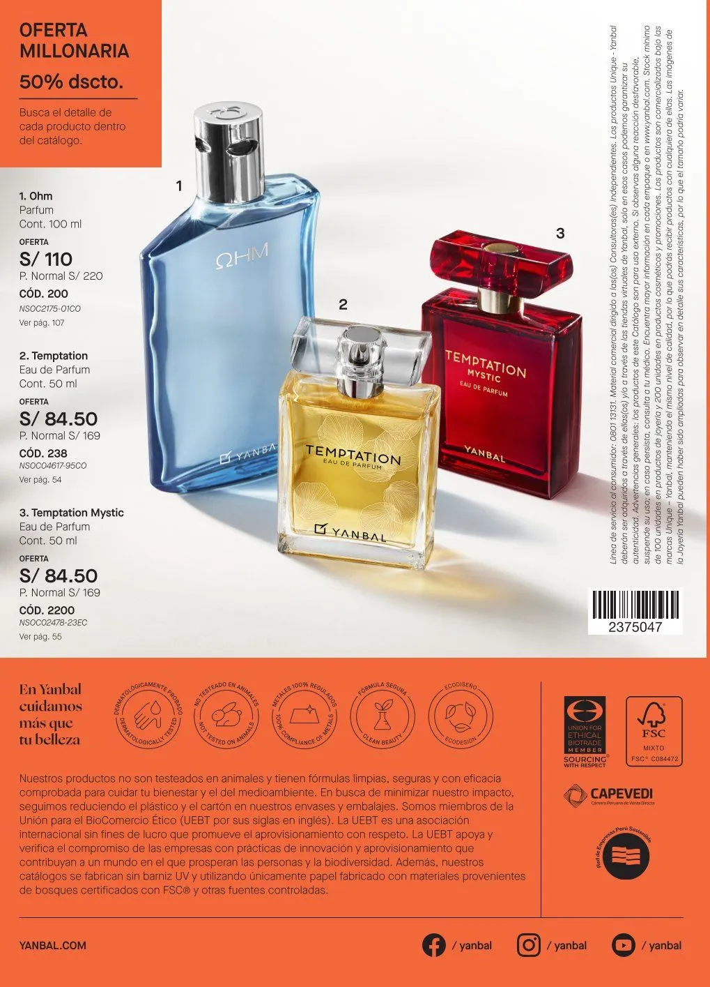 Catalogo de Yanbal Ofertas 1 de marzo al 28 de marzo 2025 - Pag 119