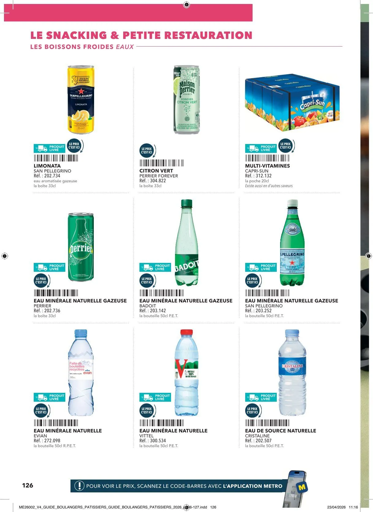 CATALOGUE du 29 avril au 31 mai 2026 - Catalogue page 126