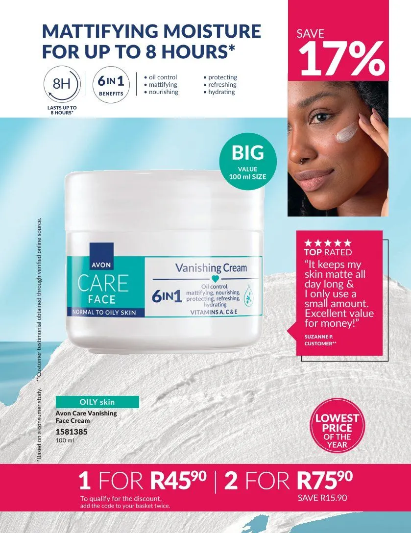 Avon Sales from 1 March to 31 March 2026 - Catalogue Page 127