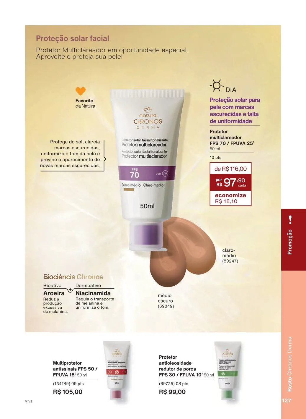 Encarte de Natura Ofertas 1 de outubro até 31 de outubro 2025 - Pagina 127