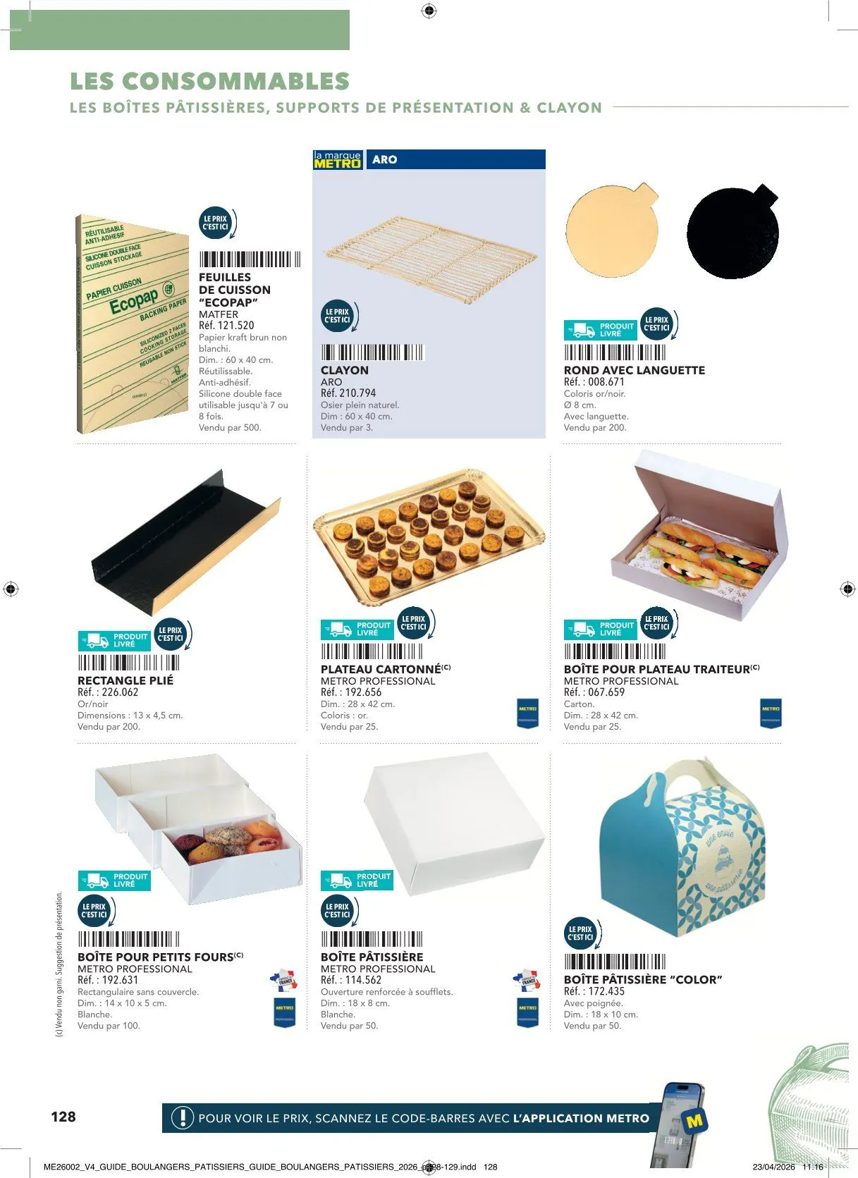 CATALOGUE du 29 avril au 31 mai 2026 - Catalogue page 128
