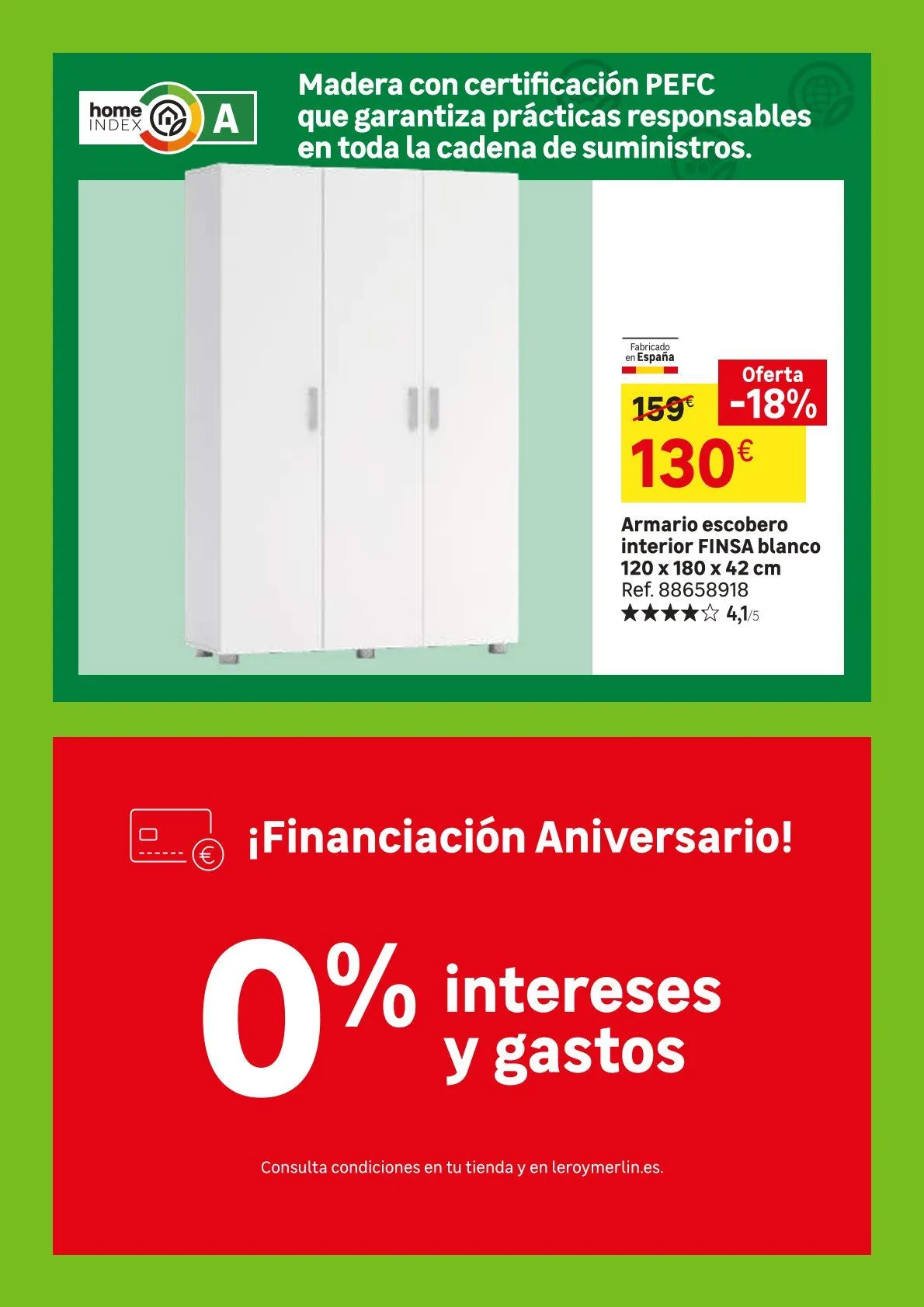 Catálogo de Leroy Merlin Ofertas 23 de junio al 20 de julio 2026 - Página 128