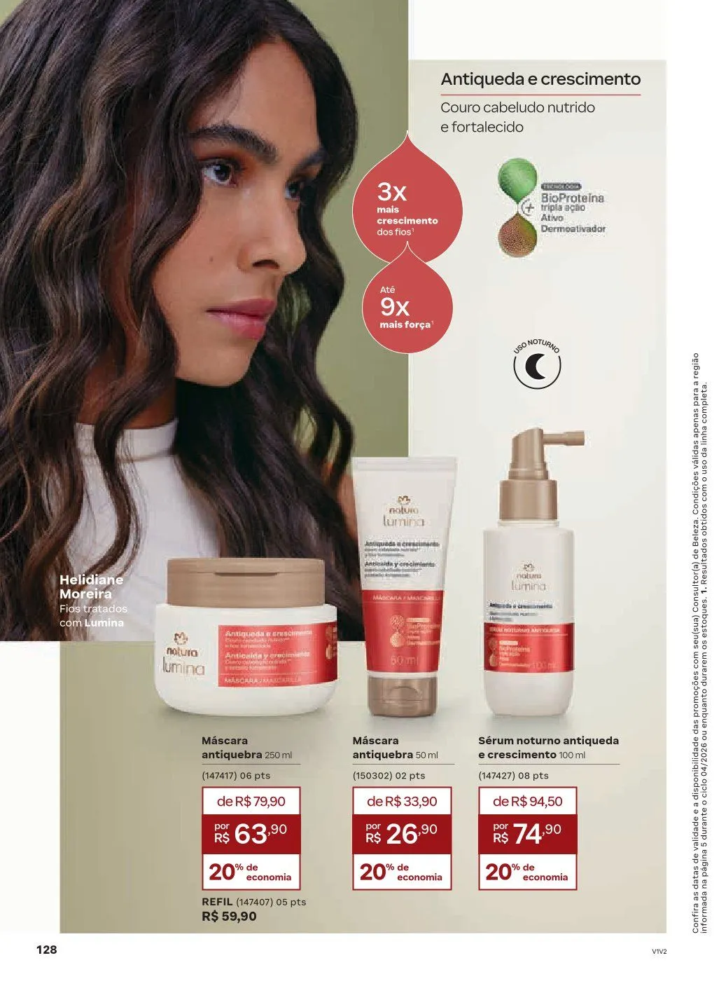Encarte de NATURA 1 de abril até 30 de abril 2026 - Pagina 128