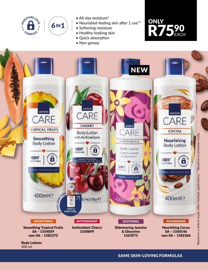 Avon Sales from 1 August to 31 August 2025 - Catalogue Page 168