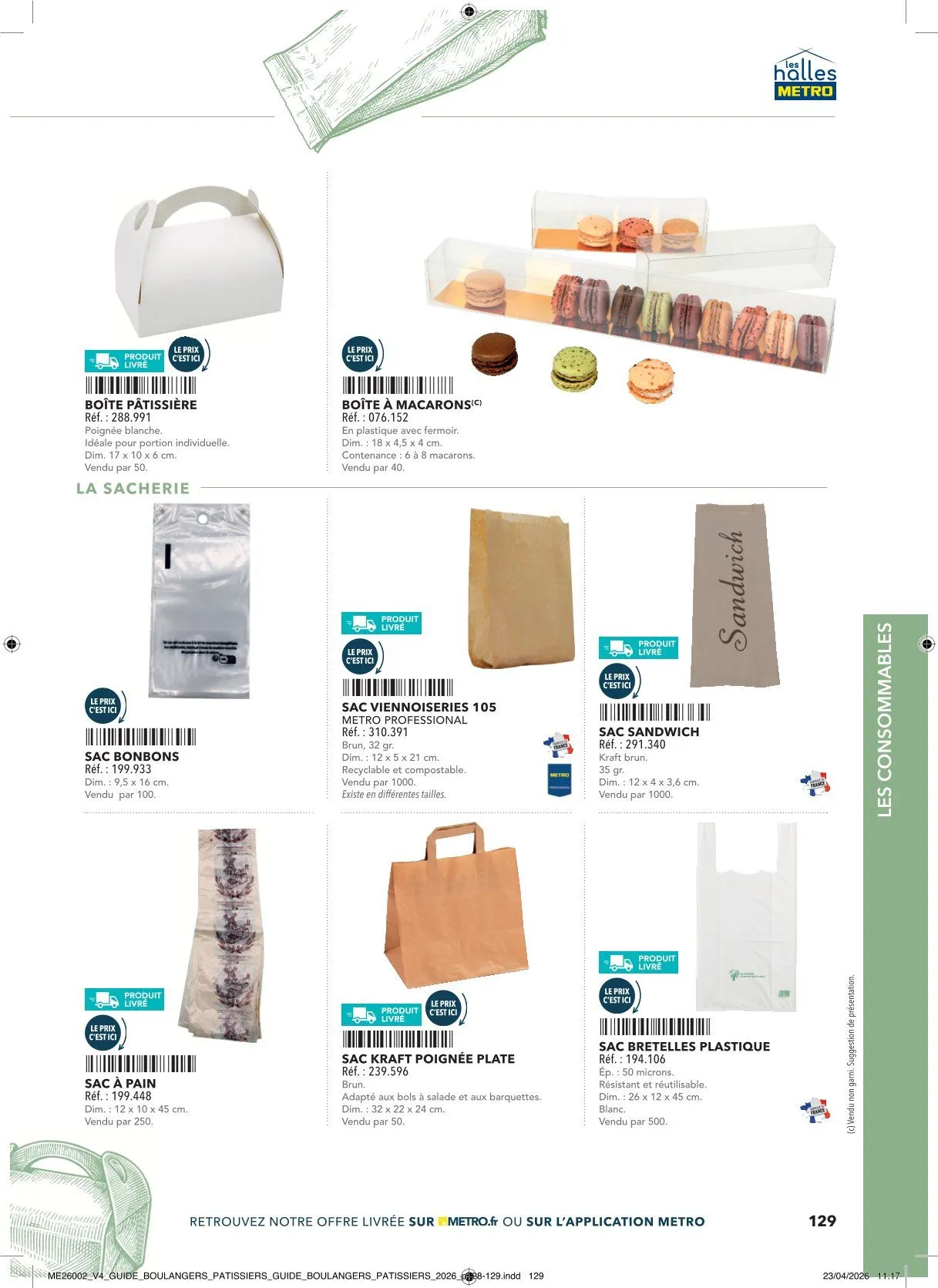 CATALOGUE du 29 avril au 31 mai 2026 - Catalogue page 129