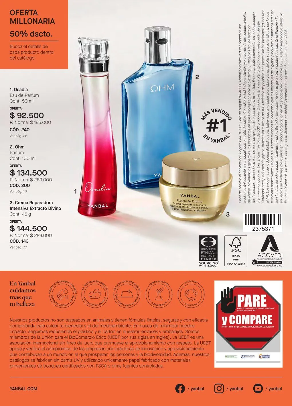 Catalogo de Yanbal Ofertas 28 de febrero al 27 de marzo 2026 - Pag 130