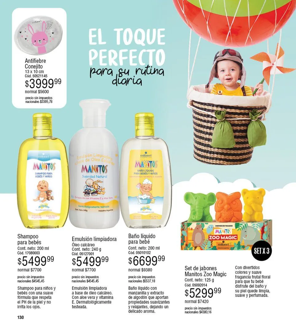 Ofertas de Catalogo Millanel 20 de octubre al 10 de noviembre 2025 - Página 130 del catálogo