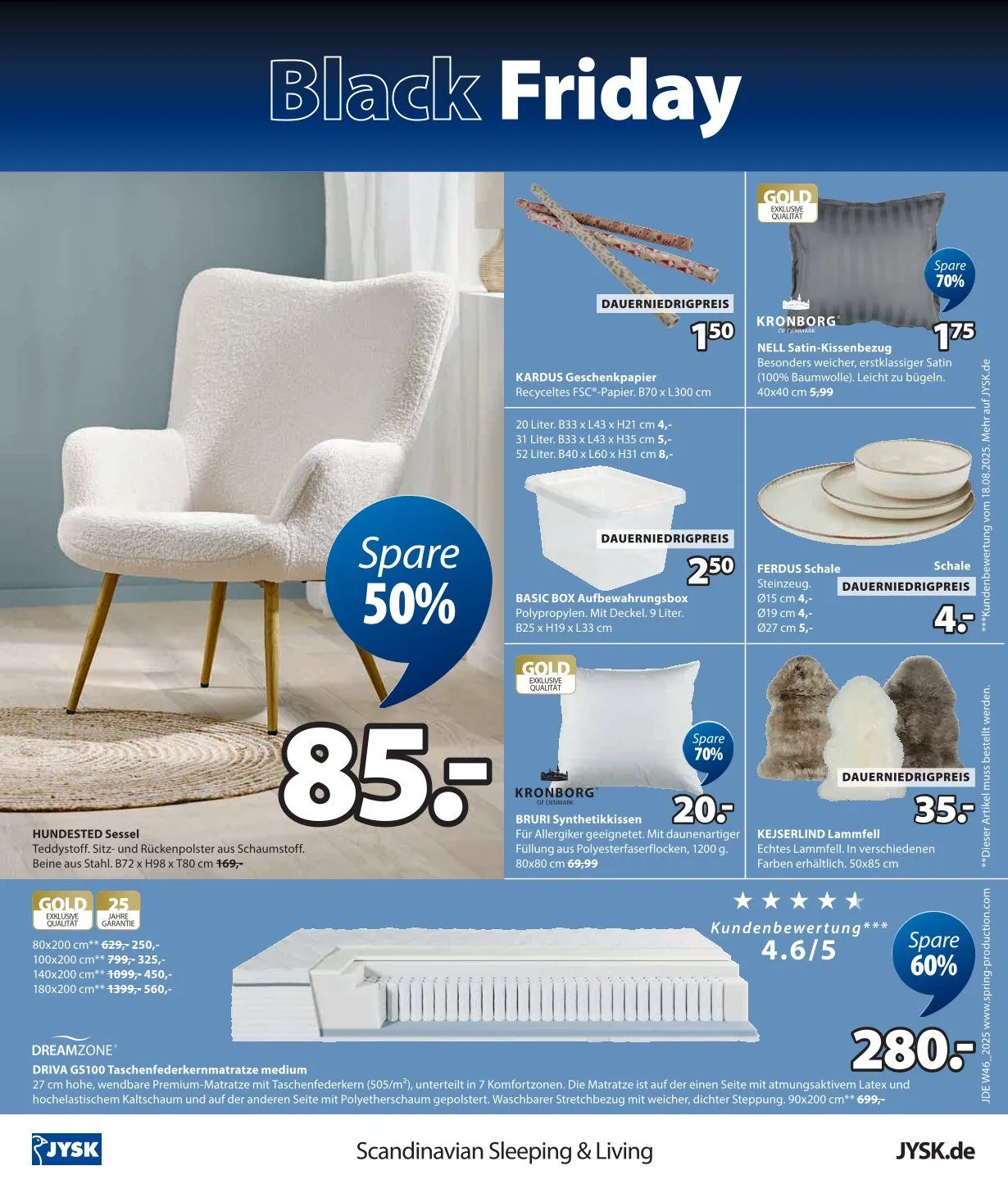 JYSK Angebote von 19. Oktober bis 29. November 2025 - Prospekt seite 12