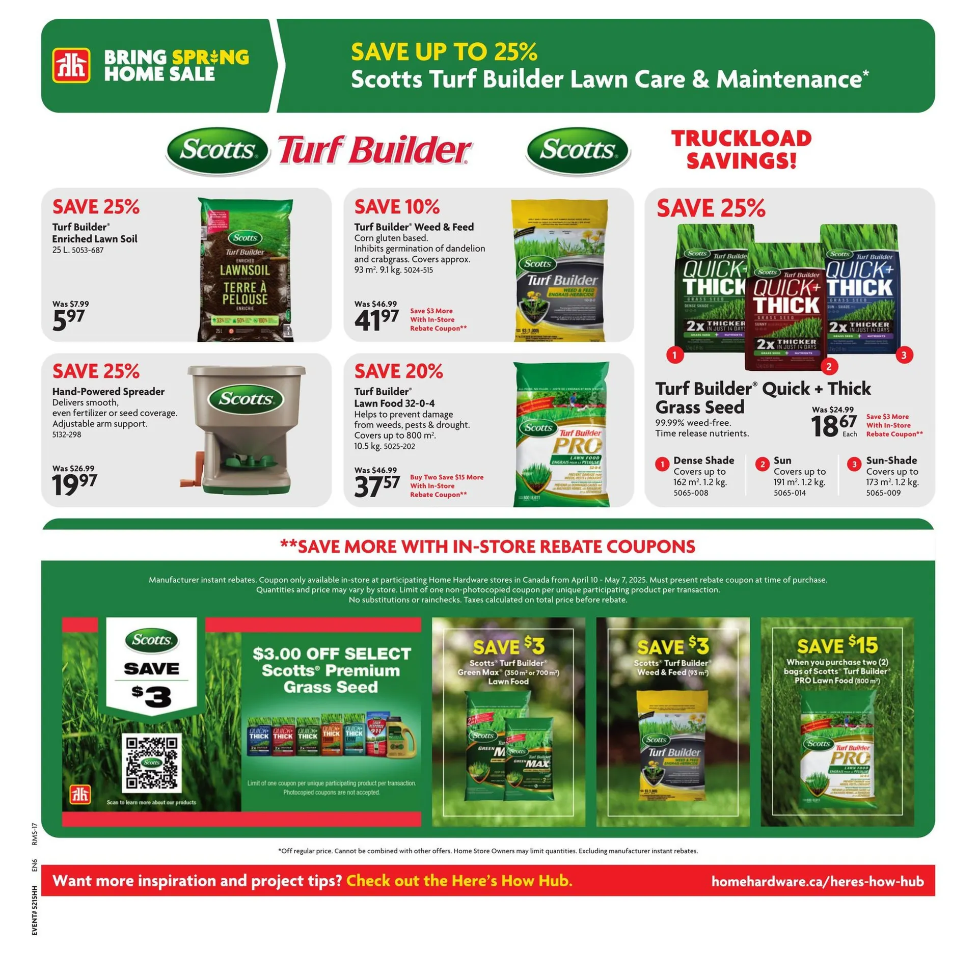 Home Hardware Sales from April 10 to April 23 2025 - flyer page 13