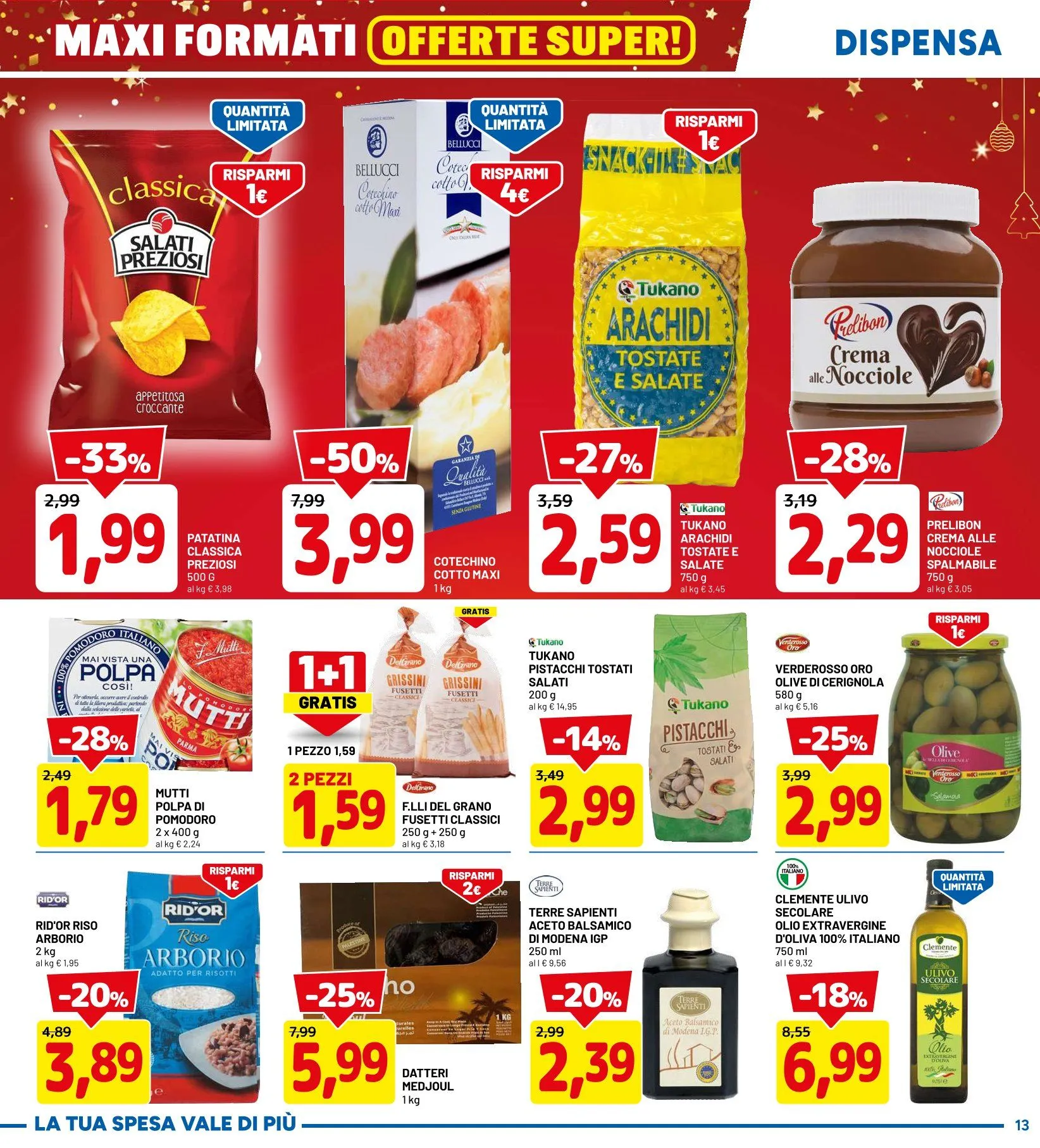  D Più Volantino da 11 dicembre a 21 dicembre di 2025 - Pagina del volantino 13