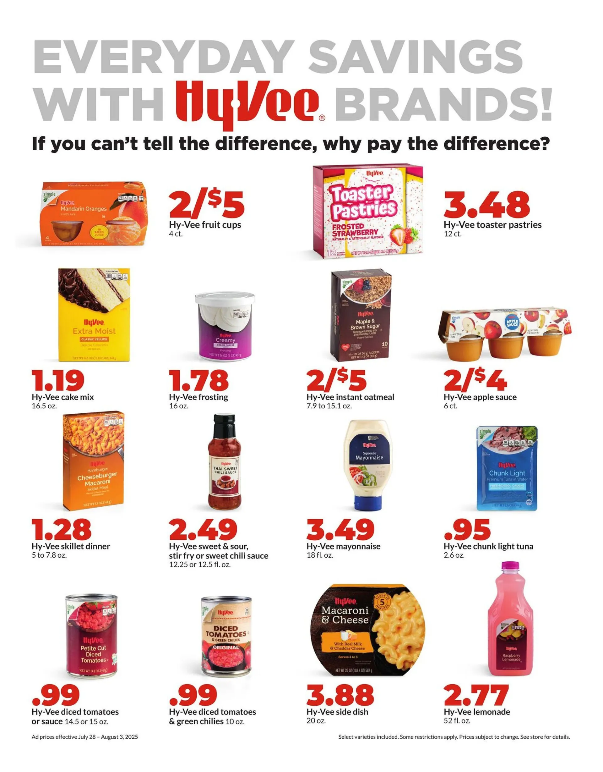 Weekly ad HyVee weekly ads from July 28 to August 4 2025 - Page 13