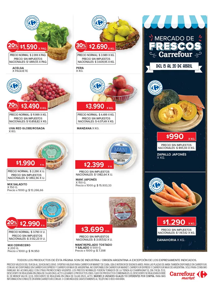 Ofertas de Ofertas Carrefour Market 15 de abril al 20 de abril 2026 - Página 13 del catálogo