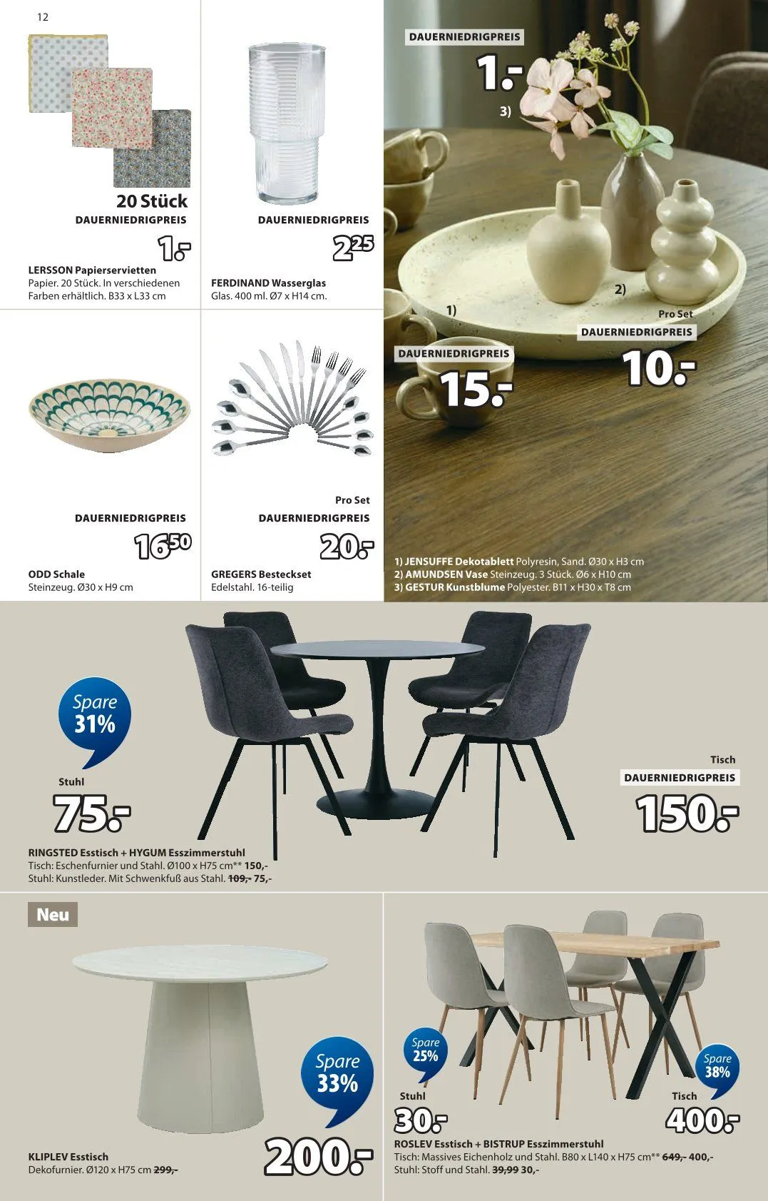 JYSK Angebote von 19. Oktober bis 29. November 2025 - Prospekt seite 12