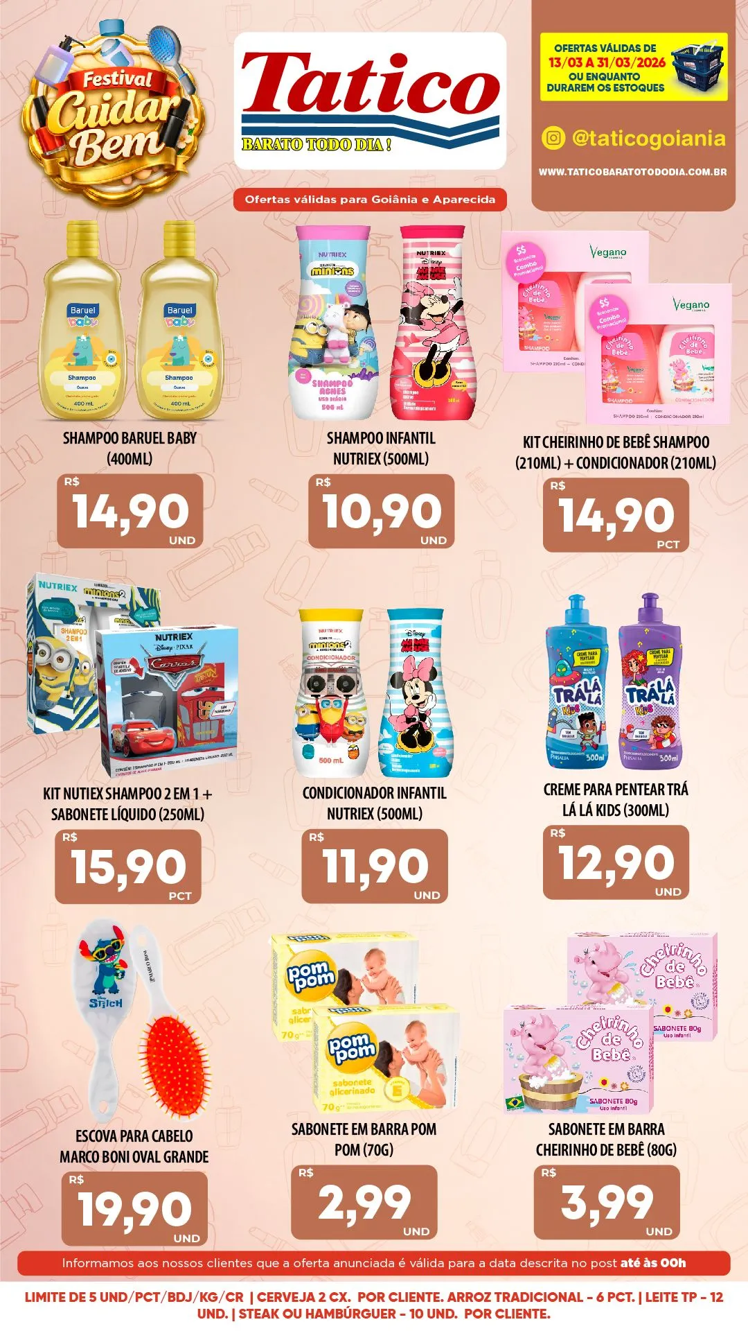 Encarte de Folhetos Tatico 13 de março até 31 de março 2026 - Pagina 12