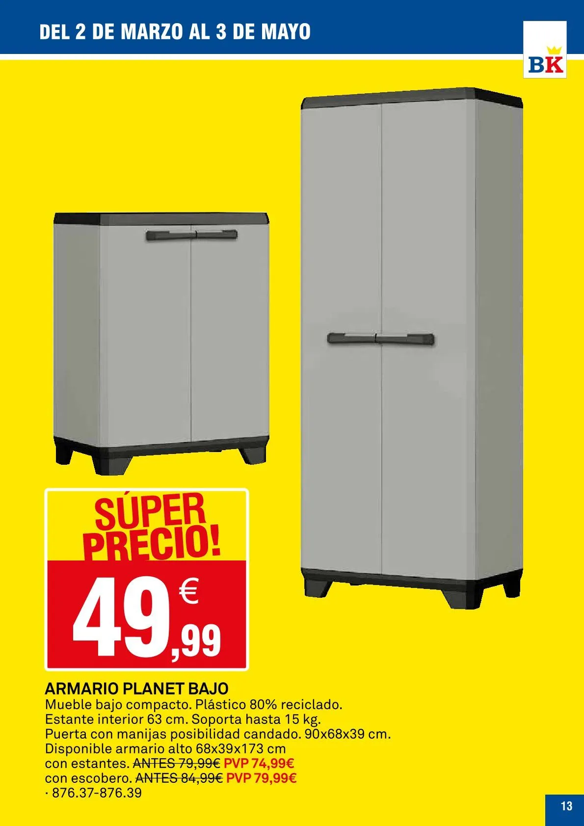 Catálogo de Bricoking Ofertas 2 de marzo al 3 de marzo 2026 - Página 13