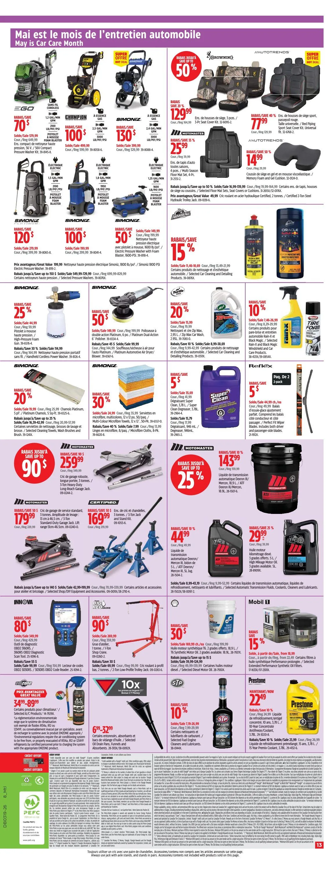 Canadian Tire Sales from May 4 to May 7 2026 - flyer page 13