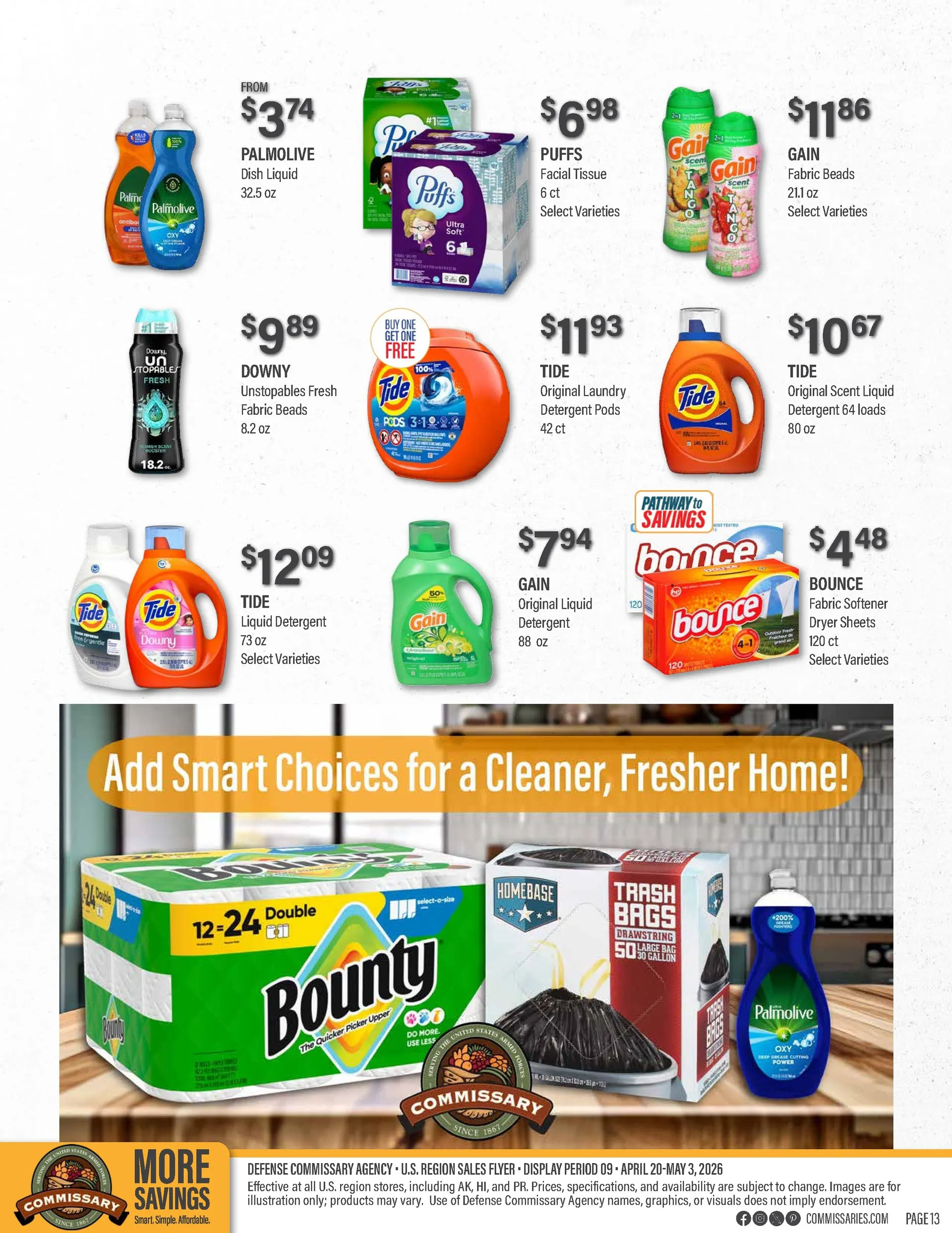 Weekly ad  Commissary Sales from April 20 to May 3 2026 - Page 13