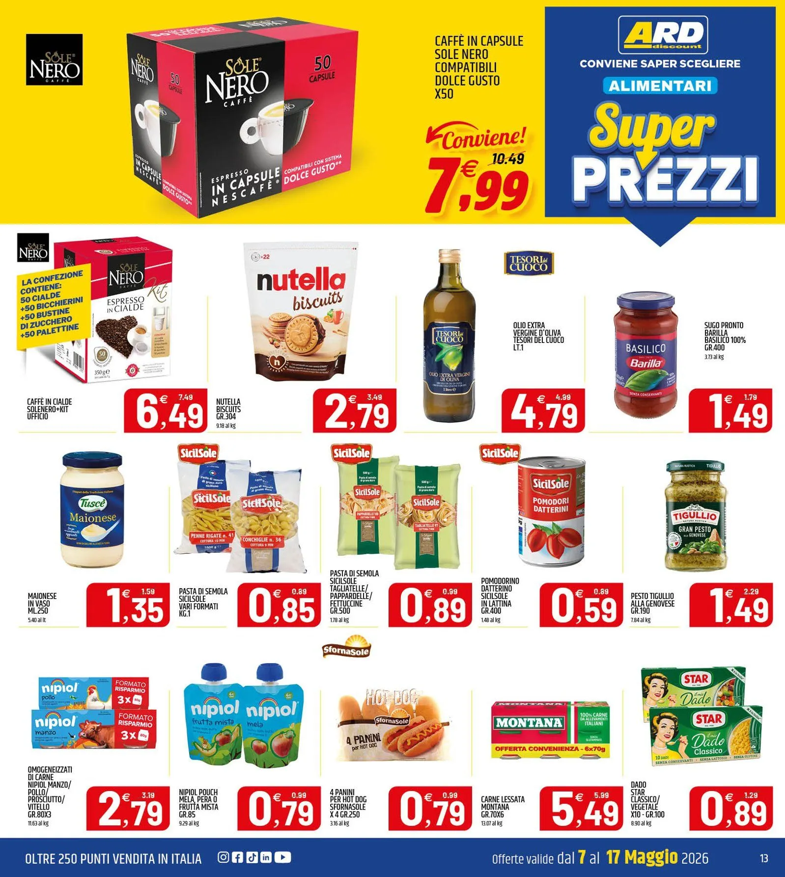  Volantini ARD Discount da 7 maggio a 17 maggio di 2026 - Pagina del volantino 13