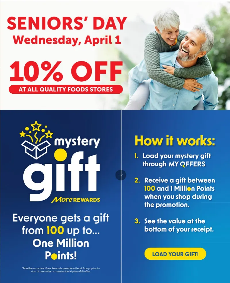 Quality Foods Sales from March 26 to April 1 2026 - flyer page 13