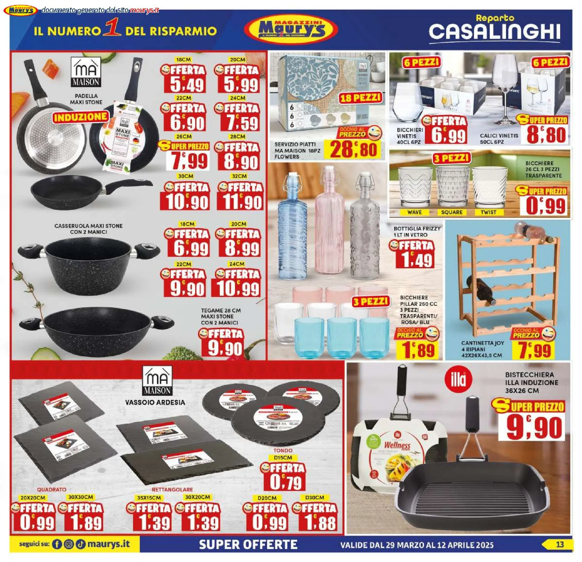Offerte Maury's da 29 marzo a 14 aprile di 2025 - Pagina del volantino 13