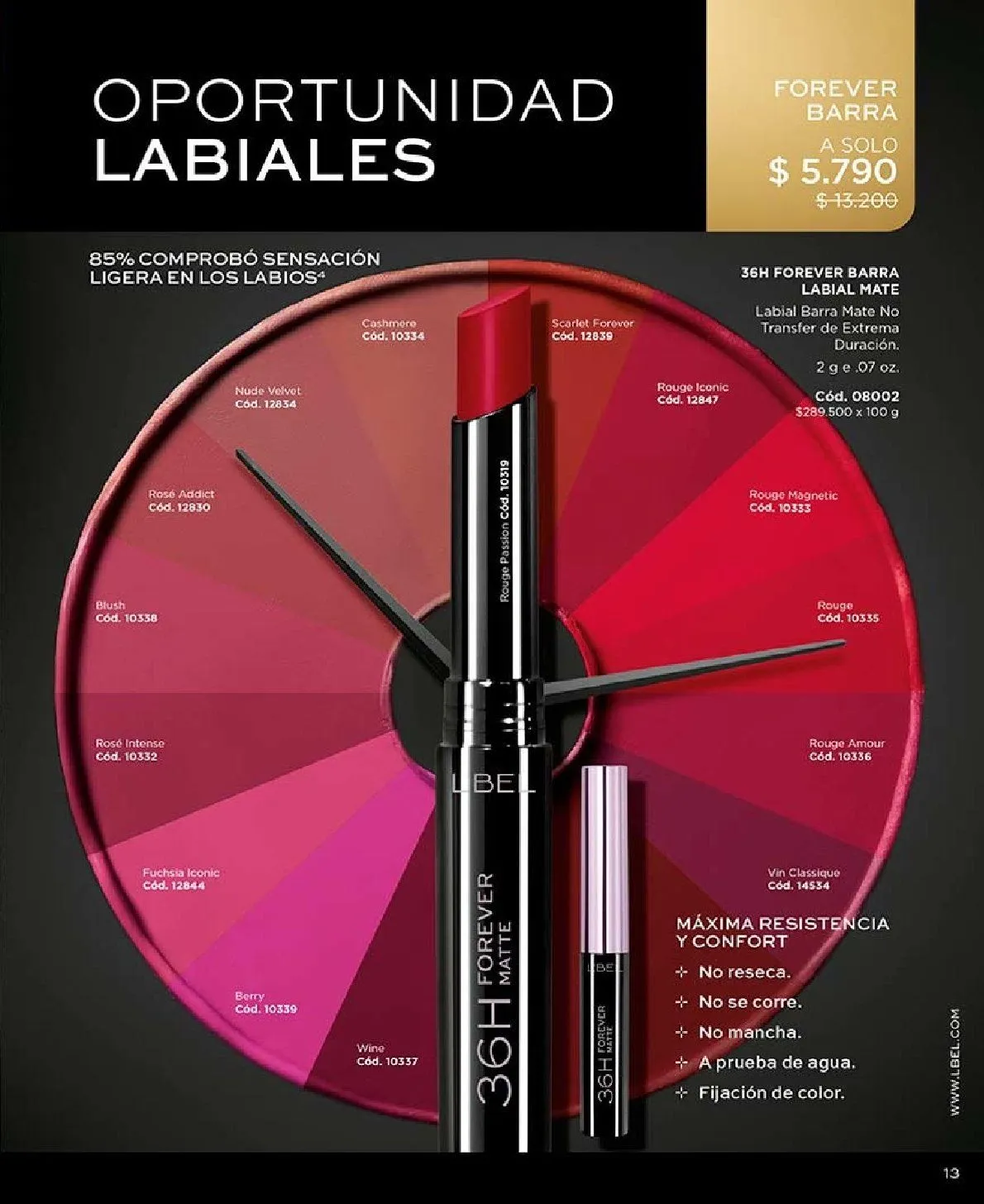 Catálogo de L'Bel Ofertas 17 de julio al 31 de julio 2026 - Página 13