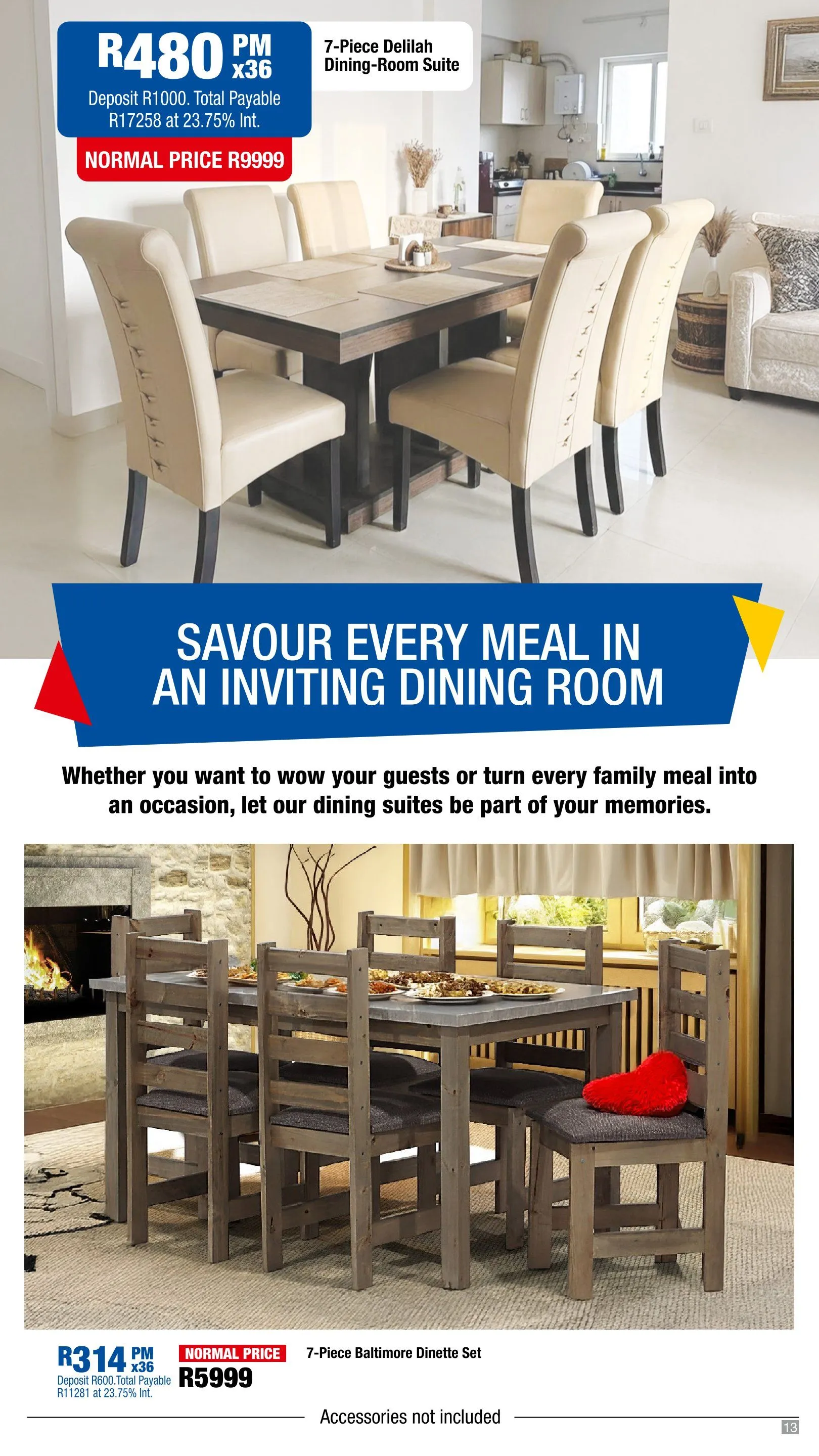 OK Furniture Sales from 23 March to 24 May 2026 - Catalogue Page 13