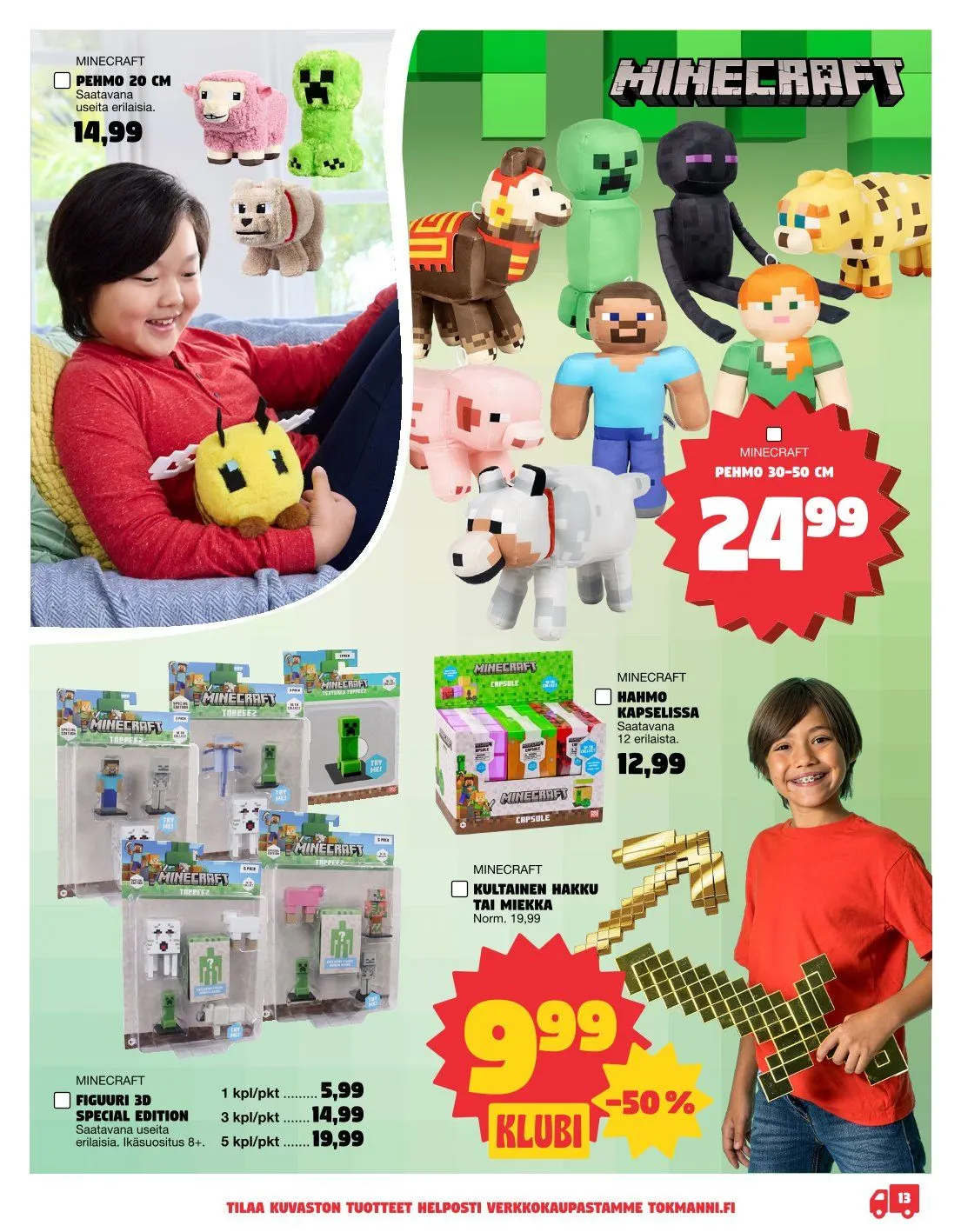  Tokmanni Tarjoukset voimassa alkaen 3. marraskuuta - 24. joulukuuta 2025 - Tarjouslehti sivu 13