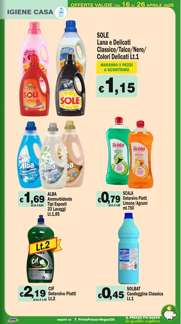 Volantini Primo Prezzo da 16 aprile a 26 aprile di 2026 - Pagina del volantino 13