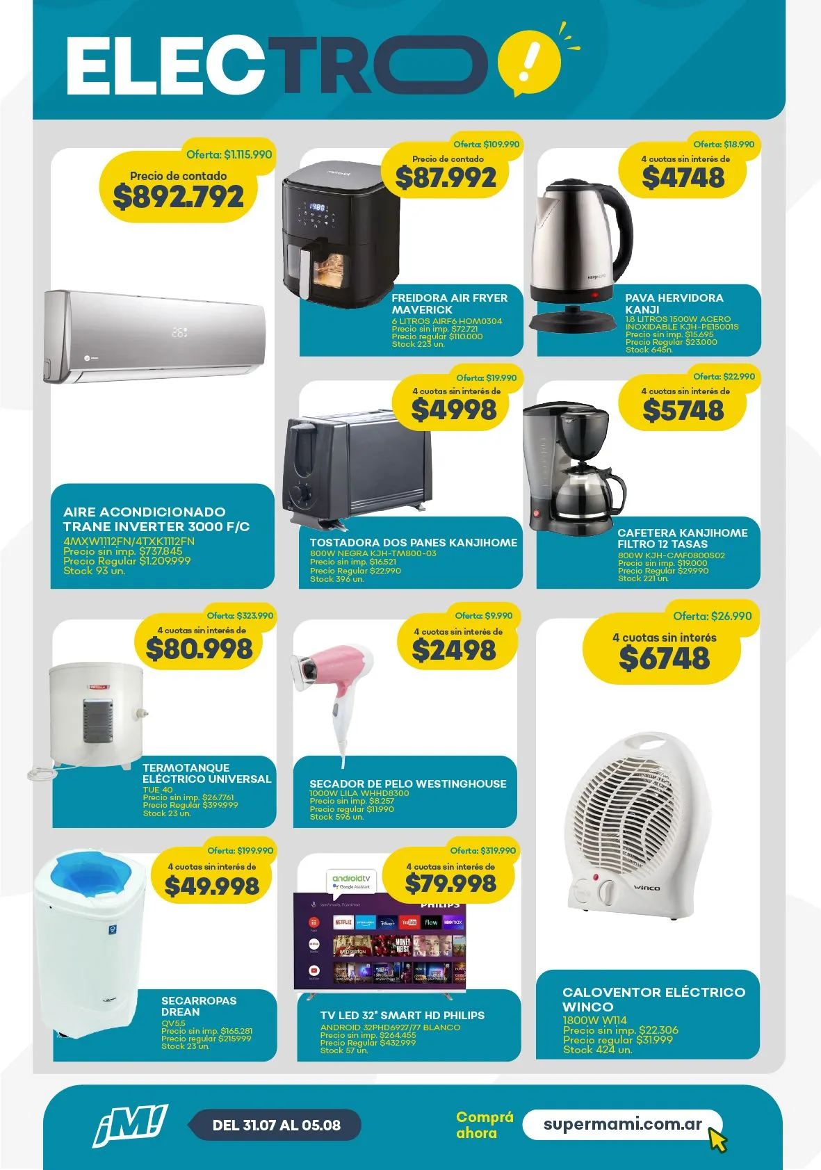 Ofertas de Ofertas Super Mami 31 de julio al 5 de agosto 2025 - Página 12 del catálogo