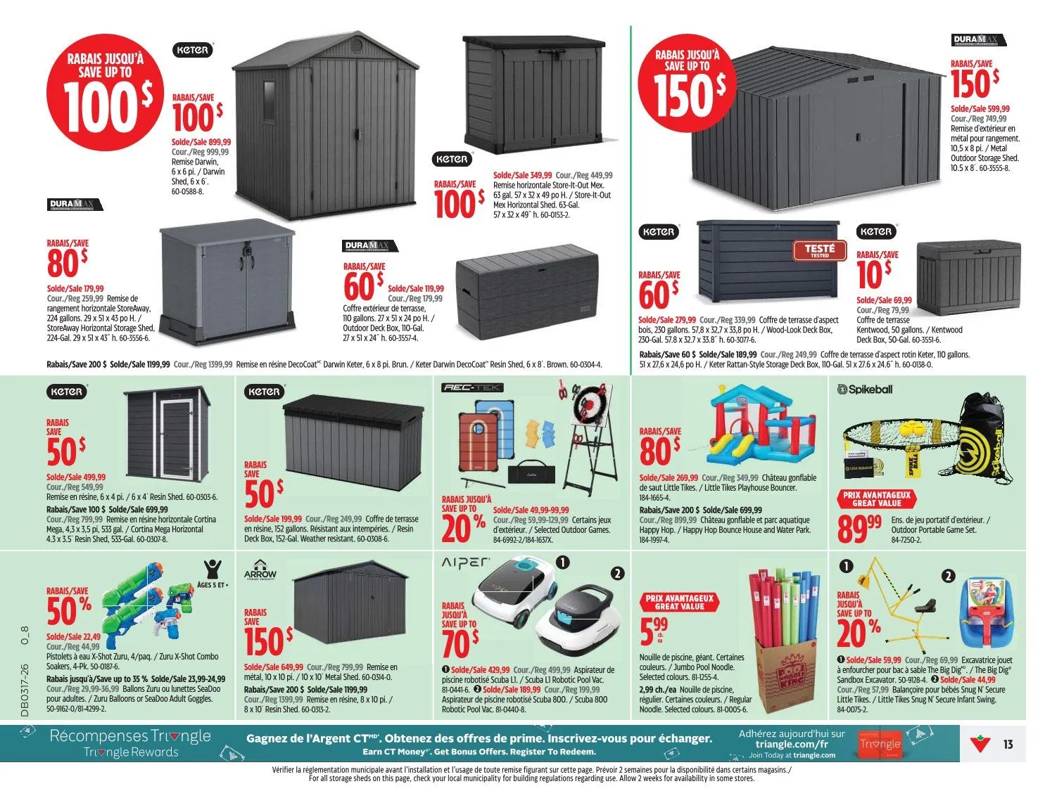 Canadian Tire Sales from April 23 to April 30 2026 - flyer page 13