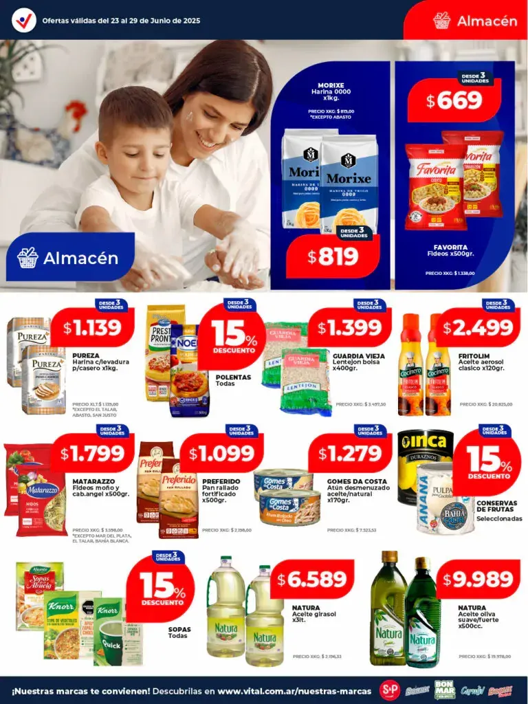Ofertas de Ofertas Vital  23 de junio al 29 de junio 2025 - Página 13 del catálogo
