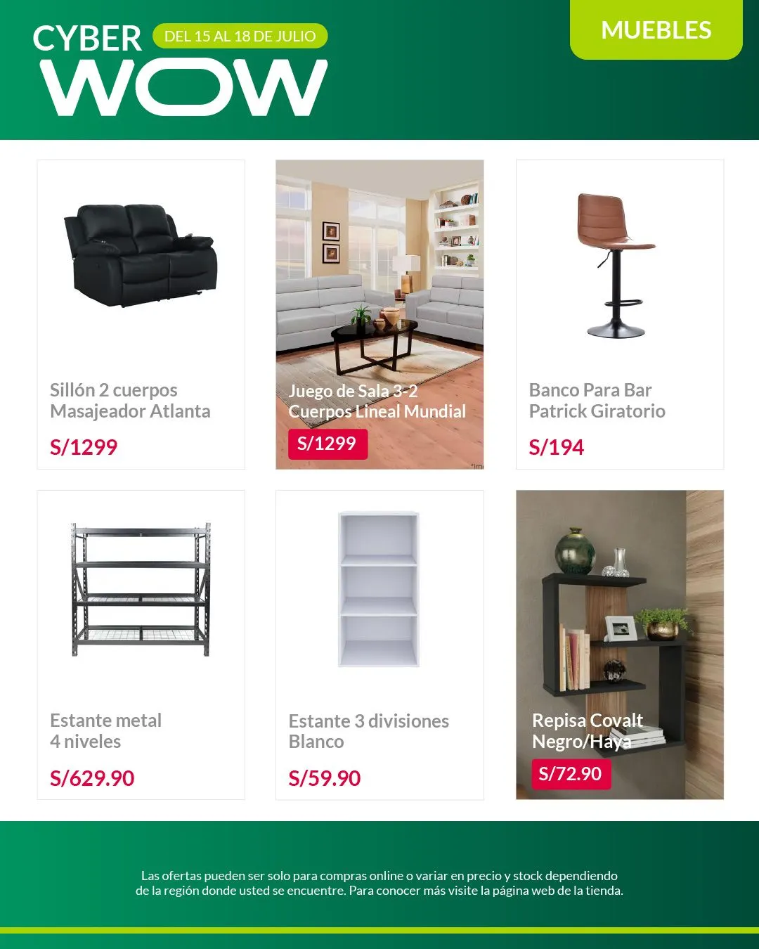 Catalogo de OFERTAS DE CYBER WOW 15 de julio al 18 de julio 2024 - Pag 12