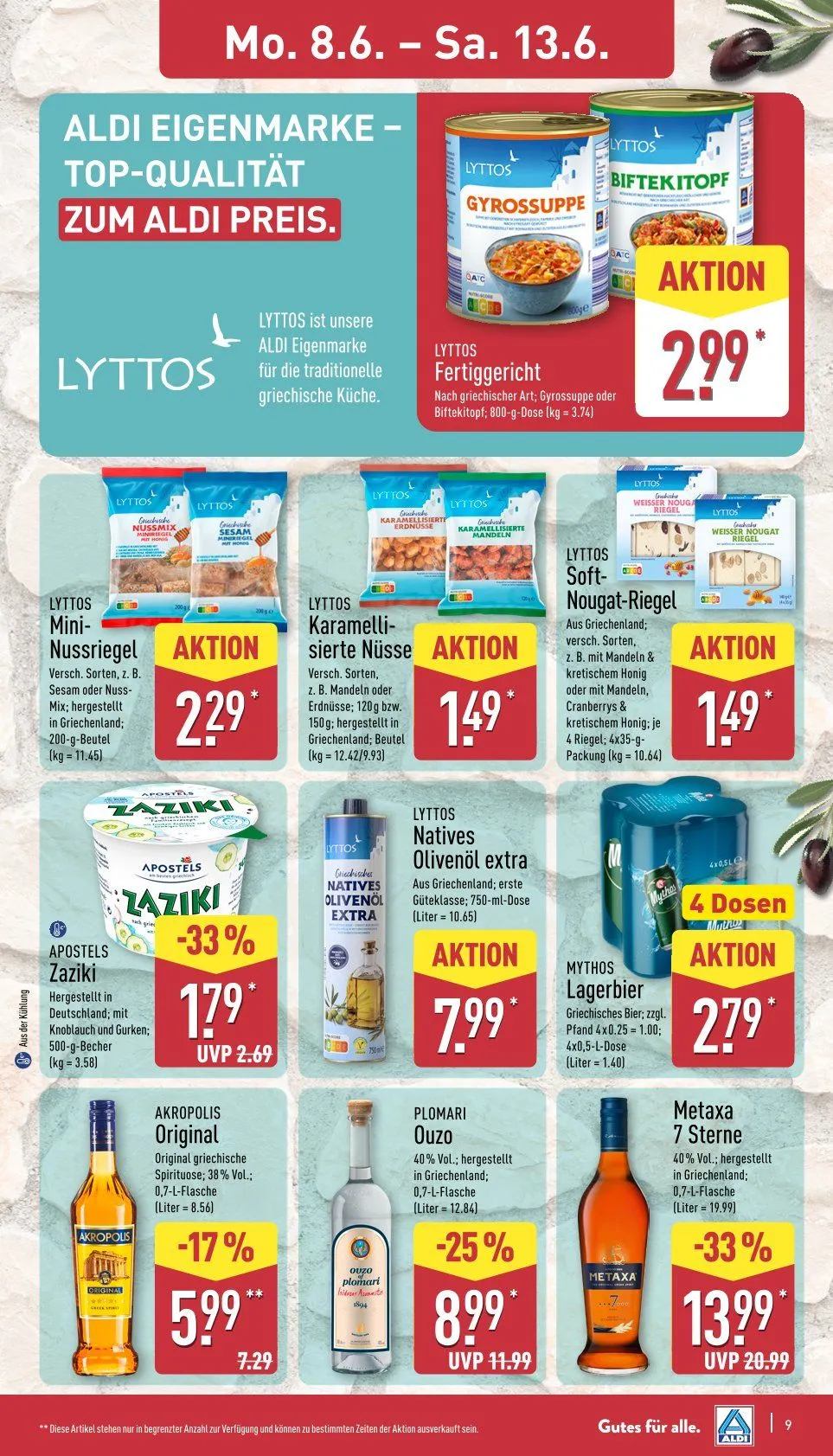ALDI Nord Prospekte von 8. Juni bis 13. Juni 2026 - Prospekt seite 13